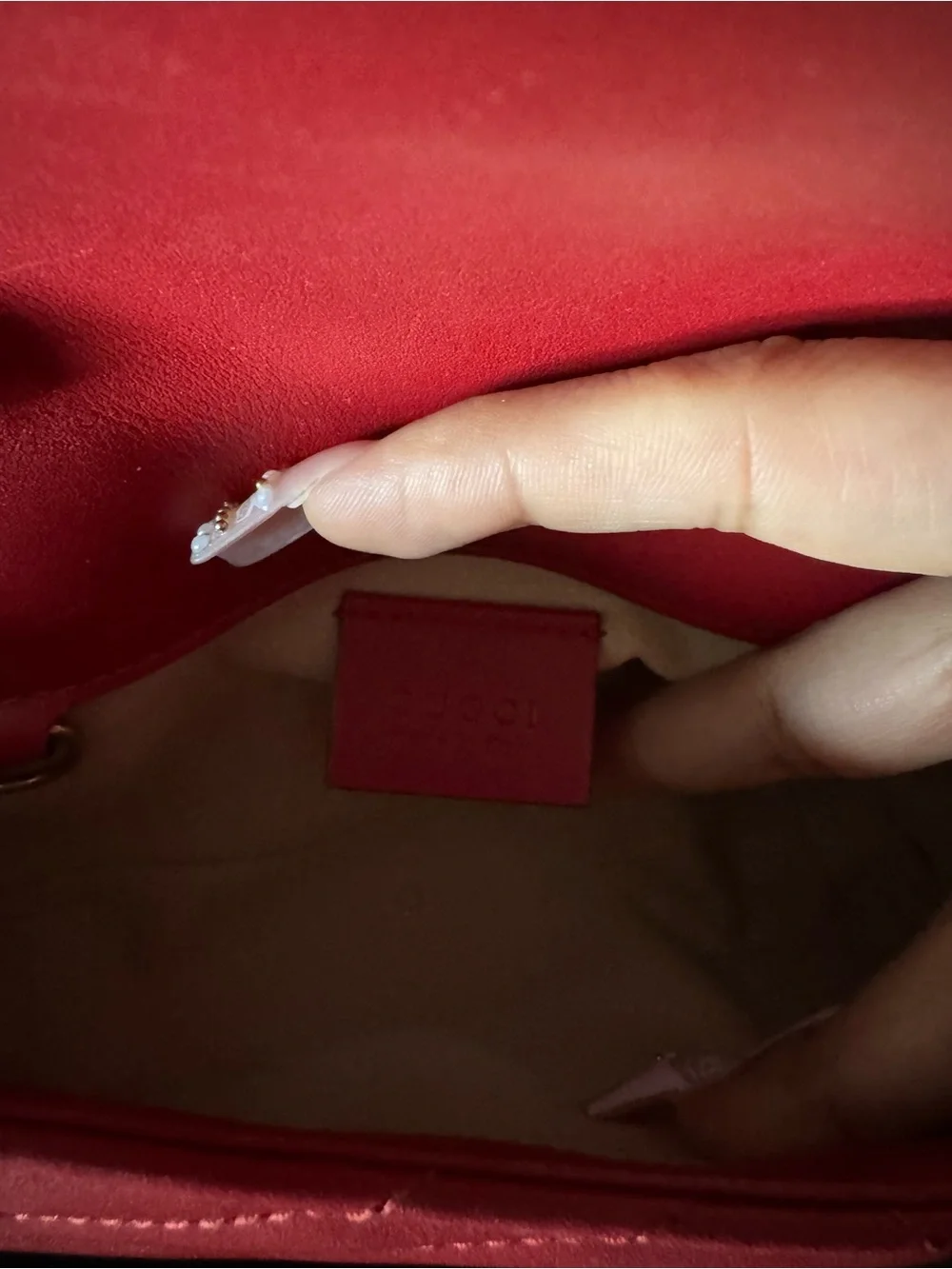 Gucci Red GG  Mini - Picture 7 of 11